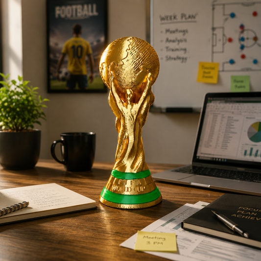 3D Big Tabletop FIFA Trophy